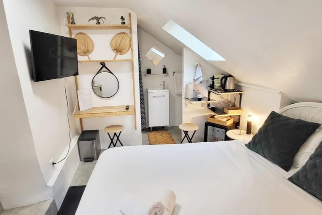 Chambre - Bed & Breakfast - Plage 50M - Residence Saint-Malo Eksteriør bilde