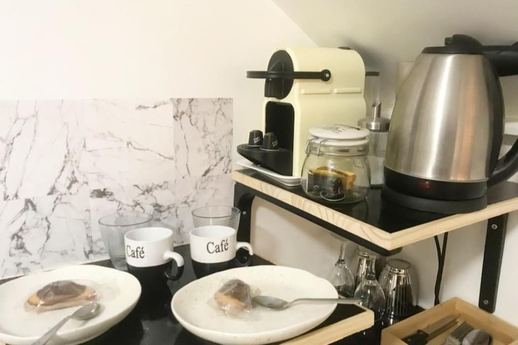 Chambre - Bed & Breakfast - Plage 50M - Residence Saint-Malo Eksteriør bilde