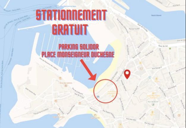 Chambre - Bed & Breakfast - Plage 50M - Residence Saint-Malo Eksteriør bilde